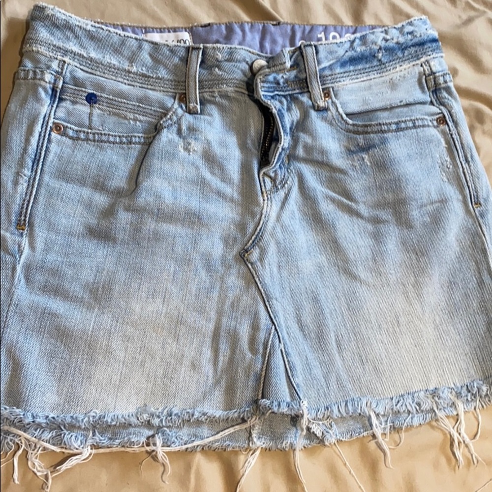 Gap Denim Mini Skirt